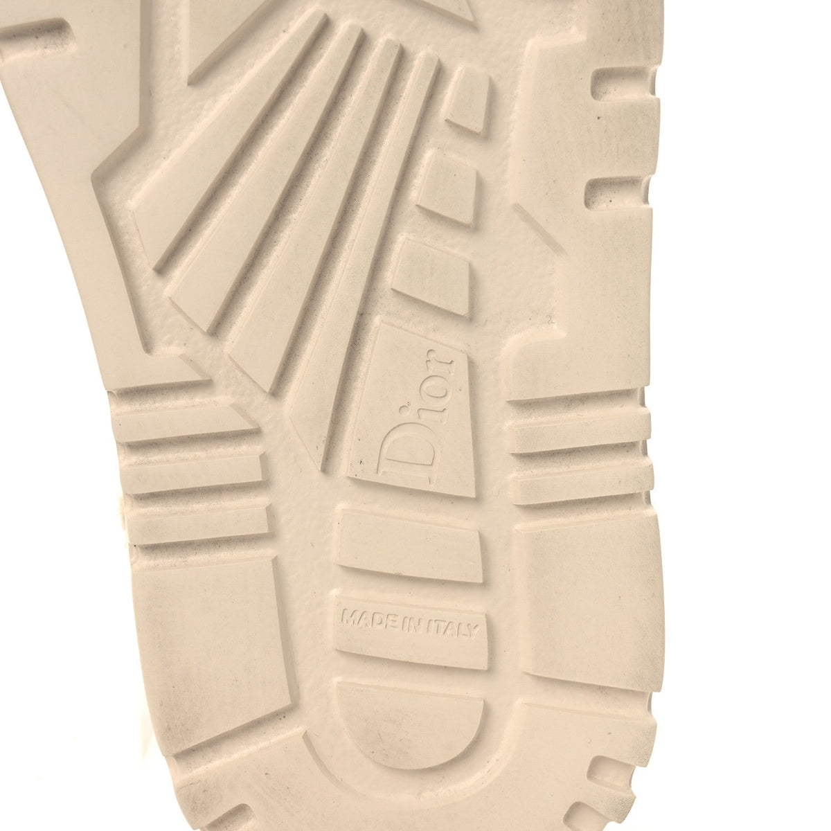 Christian Dior Cotton Women's Dioract 10mm Sandals 36 Natural
