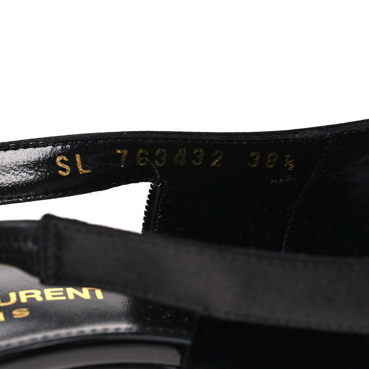 Saint Laurent Velvet Women's Victoire 115 Slingback Pumps 38.5 Black