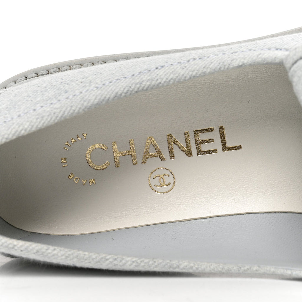 Chanel Denim CC Turnlock Women's Shoes
