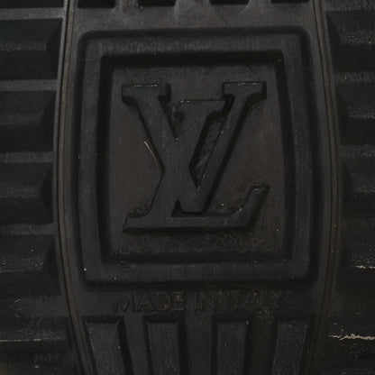 Louis Vuitton Suede Women's Monogram Run Away Sneakers 36.5 Black