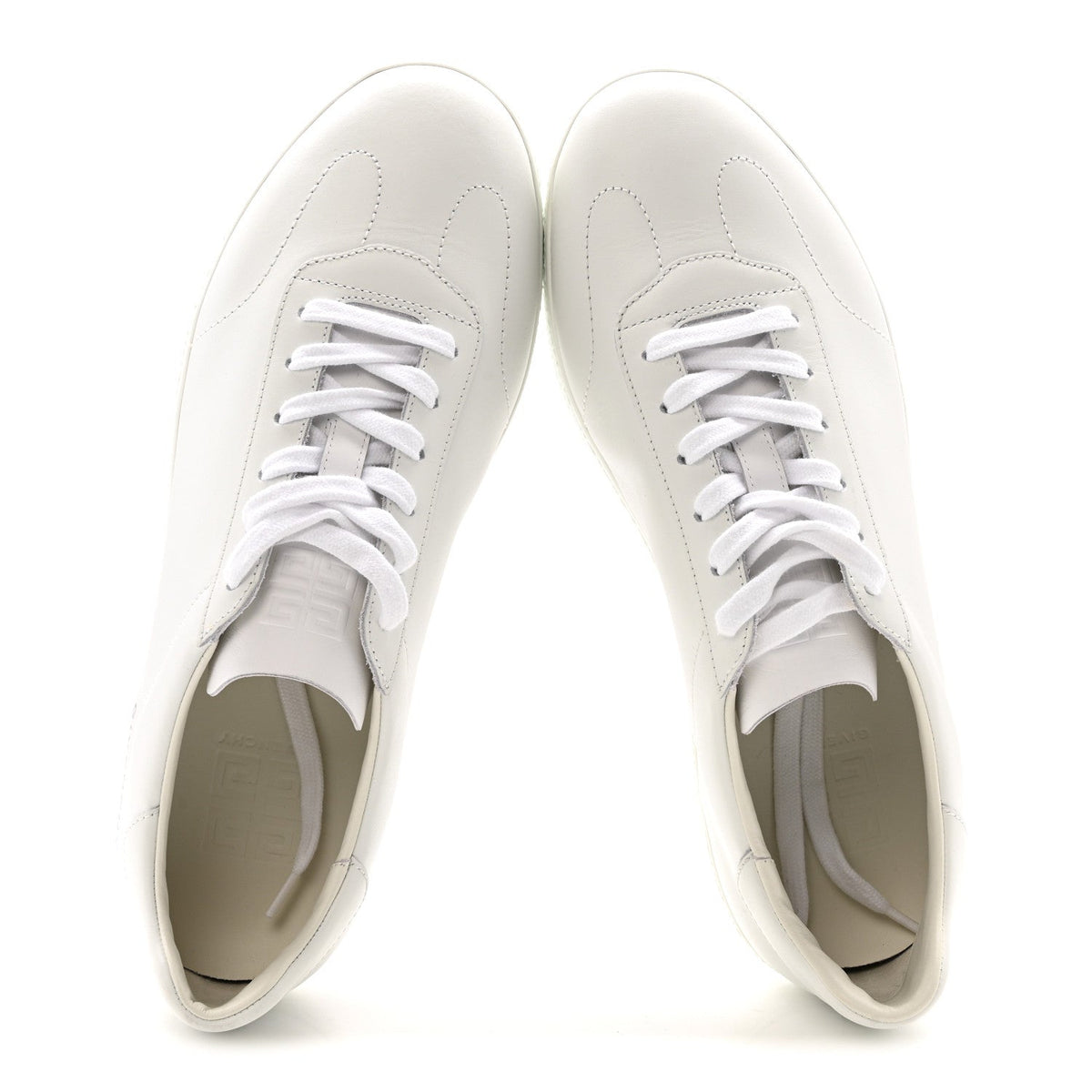 Givenchy Calfskin Women's Urban Street Town Sneakers 43 White