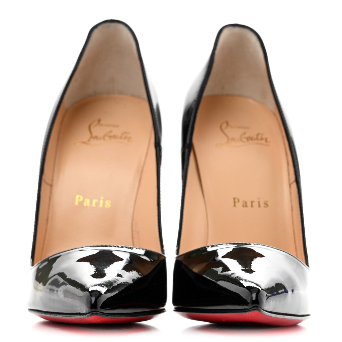 Christian Louboutin Patent Women's So Kate 100 Pumps 36.5 Black
