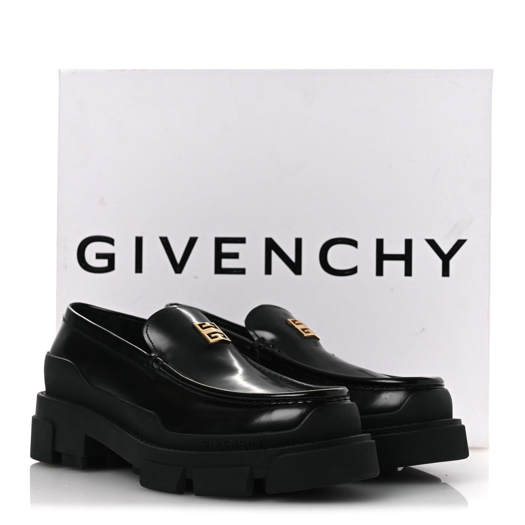 Givenchy Calfskin Women's Terra Moccassins 40 Black