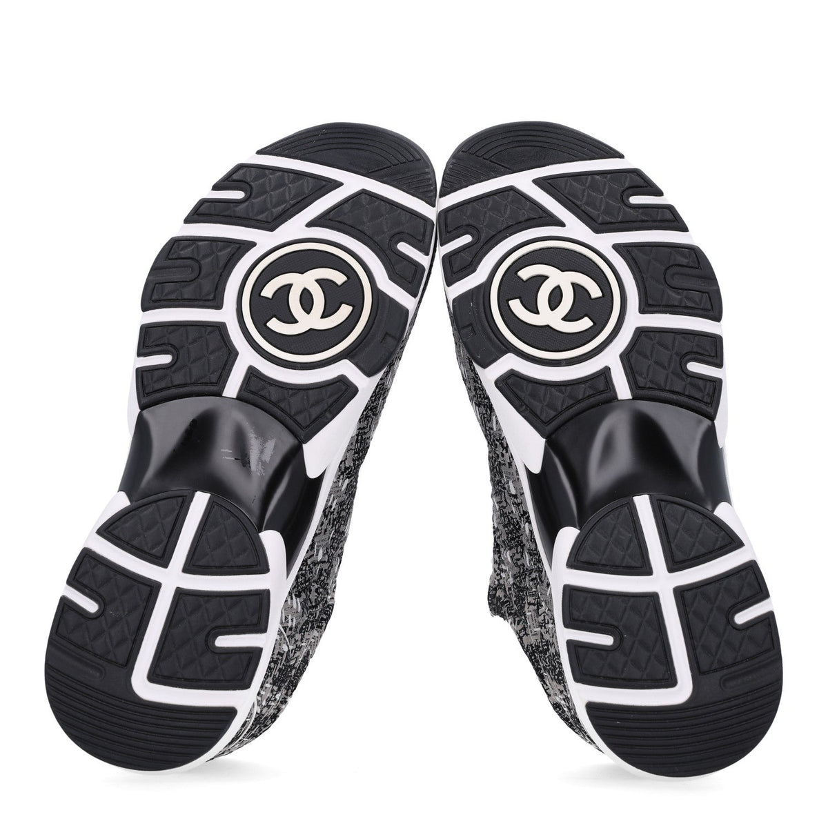 Chanel Tweed CC Men's Sneakers