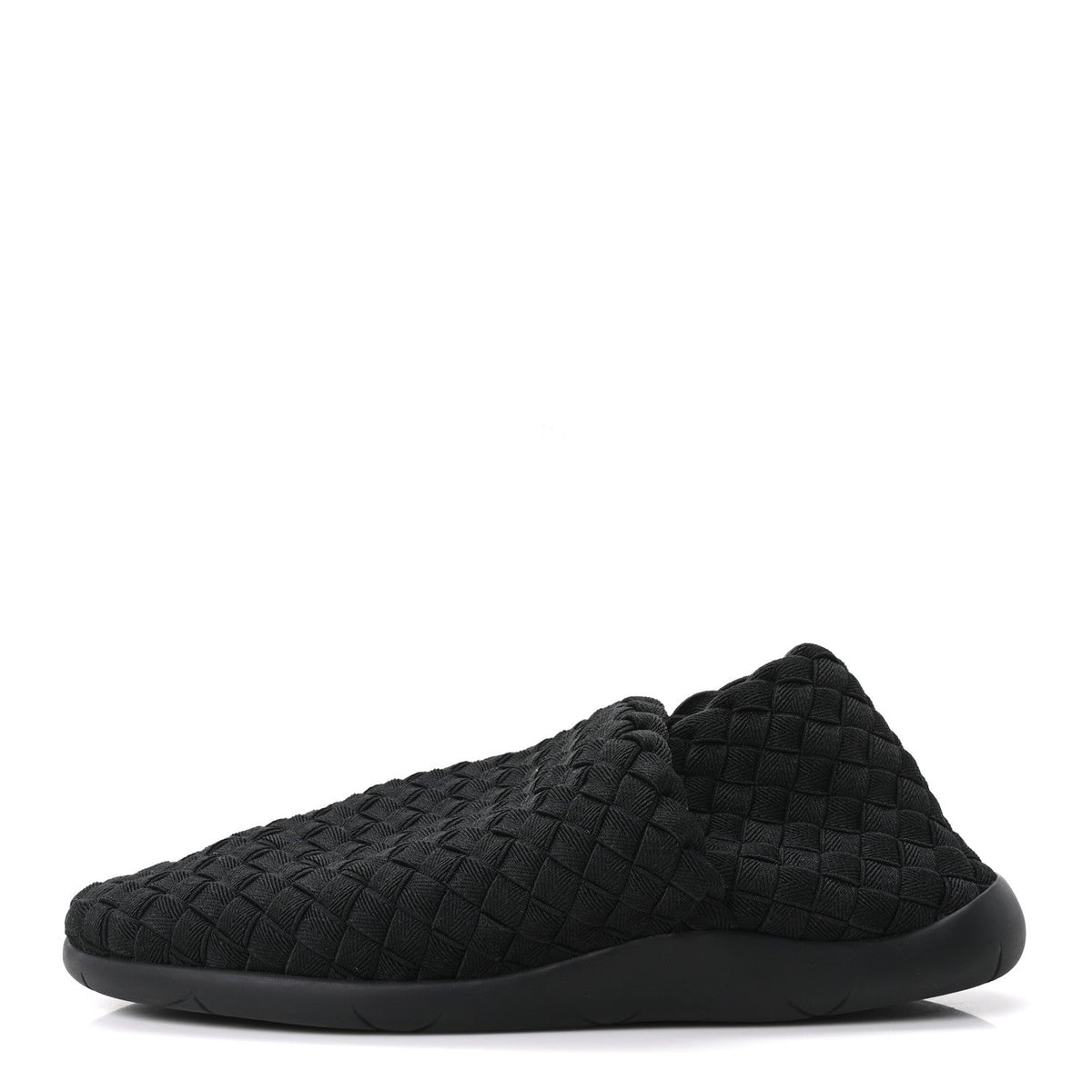 Bottega Venetaintrecciato Women'S Slip-On Sneakers Black
