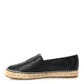 Chanel Lambskin Women's CC Espadrilles 39 Black
