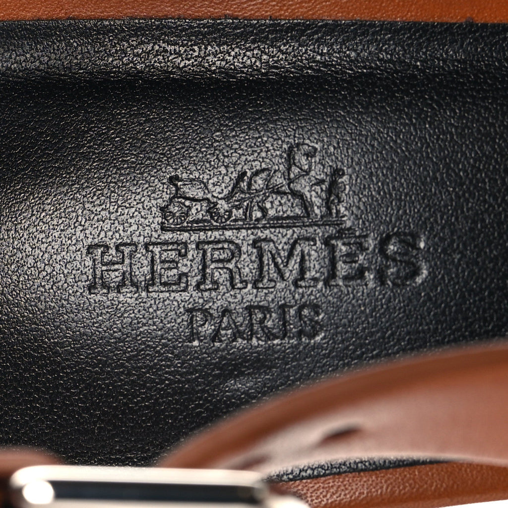Hermes Calfskin Elbe 60 Women's Shoes