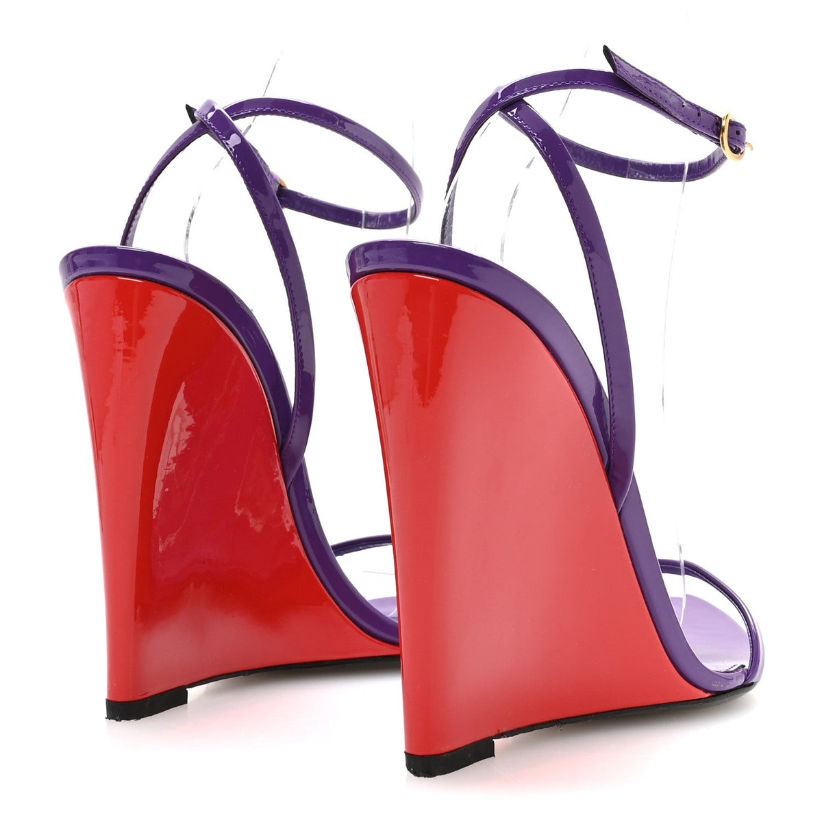 Saint Laurent Vernice Seta Soft Women's Tallulah 110 Sandals 38 Acinus Violet