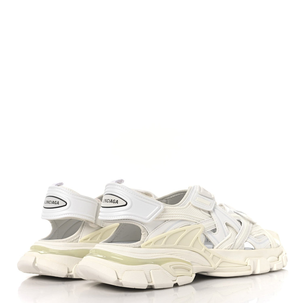 Balenciaga Neoprene Rubber Women's Track Sandals 41 White