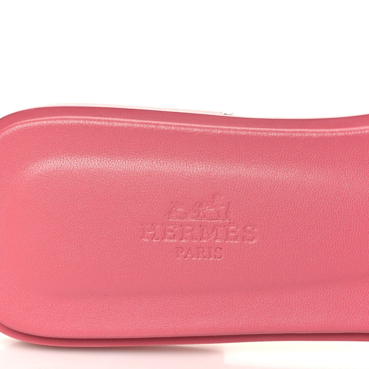 Hermes Epsom Oran Women's Sandals Rose De Venise