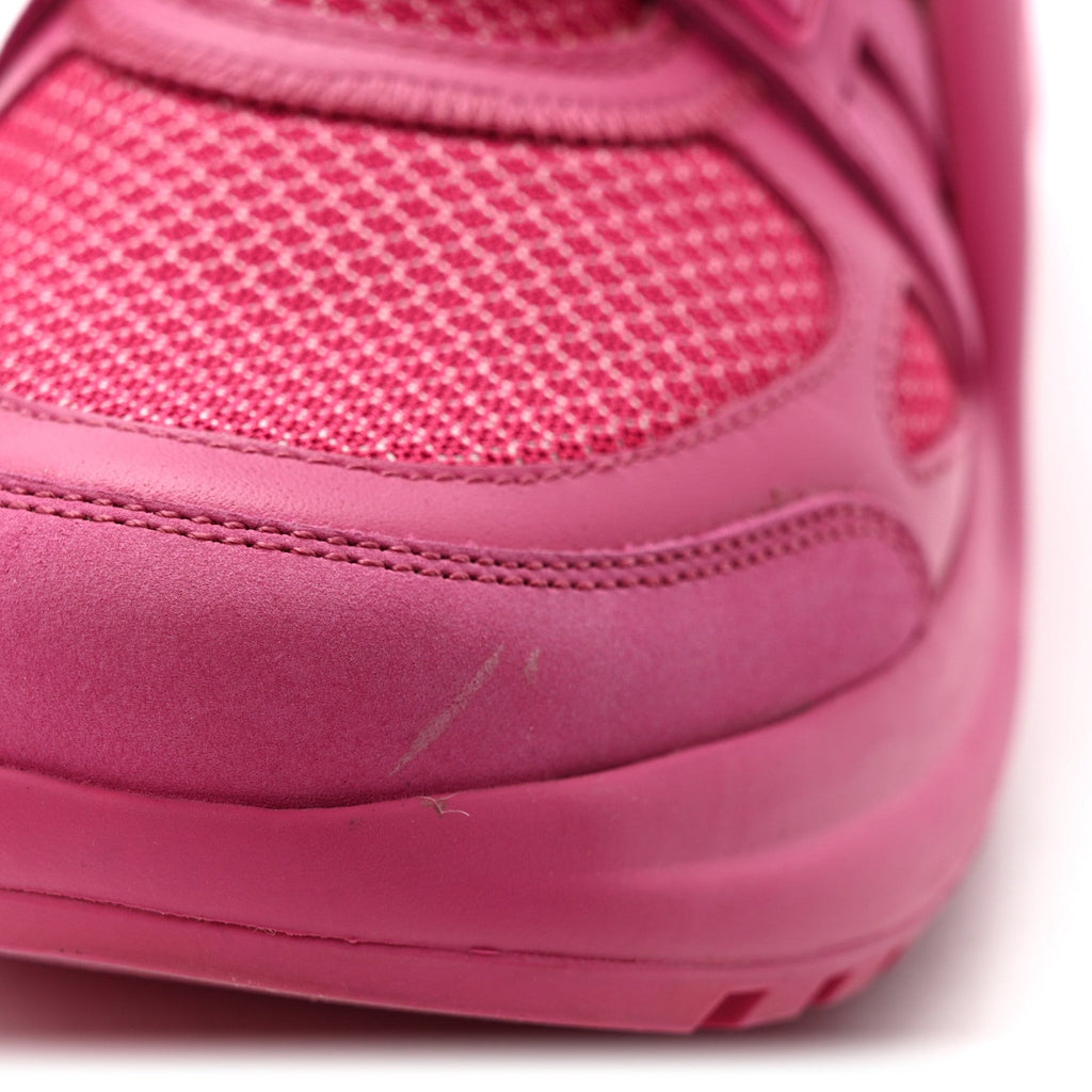 Louis Vuitton Calfskin Technical Nylon Women's LV Archlight Sneakers 37 Rose Pop