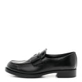 Prada Spazzolato Women's Loafers 38.5 Black