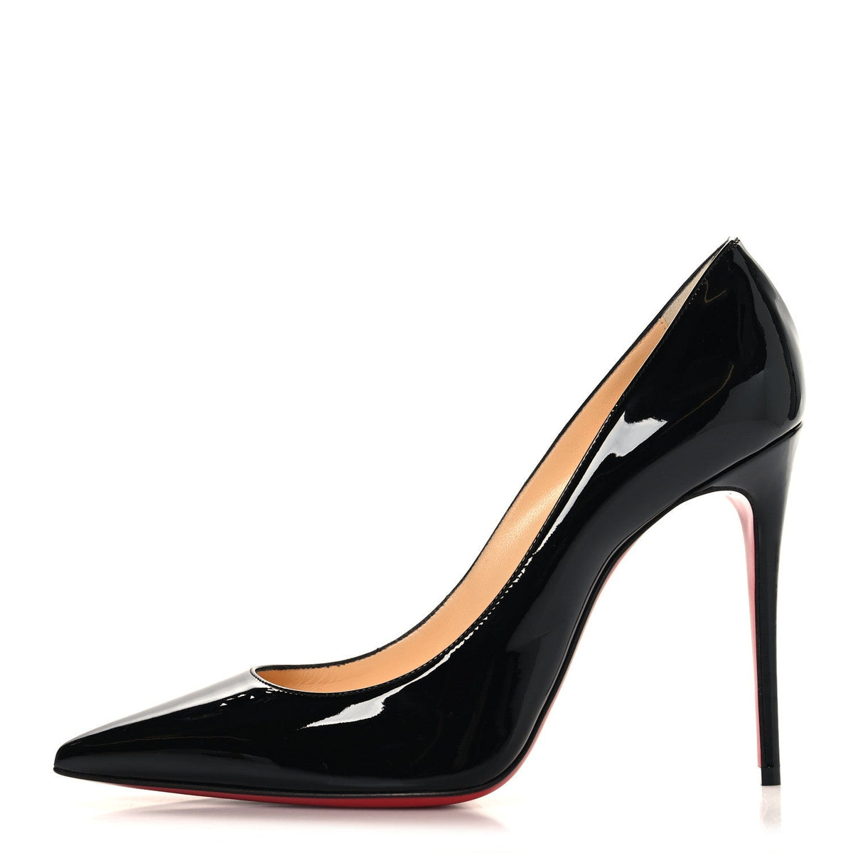 Christian Louboutin Patent Women's So Kate 100 Pumps 38 Black