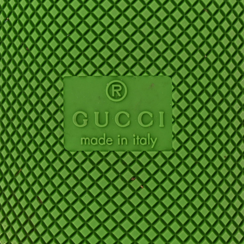 Gucci Demetra GG Supreme Monogram Women's Basket Low Top Sneakers 35 White Green