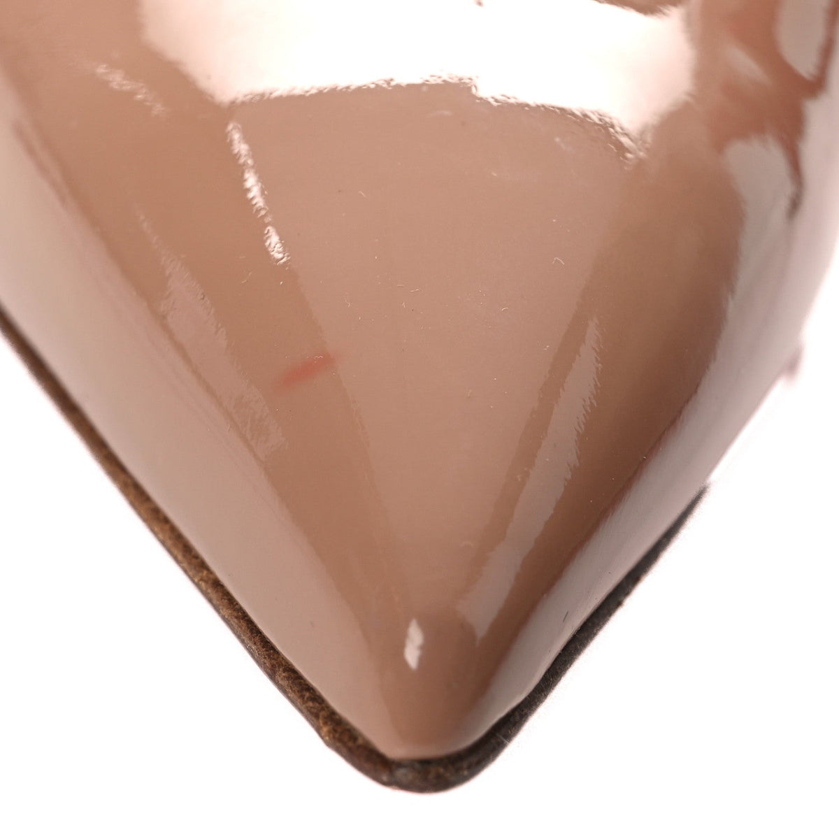 Christian Louboutin Patent Women's So Kate 120 Pumps 41.5 Nude