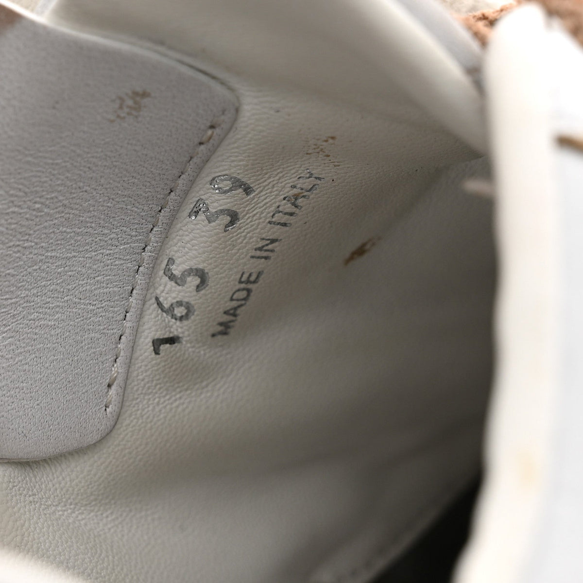 Miu Miu Bleached Calfskin Women's 530 SL Sneakers 39 White