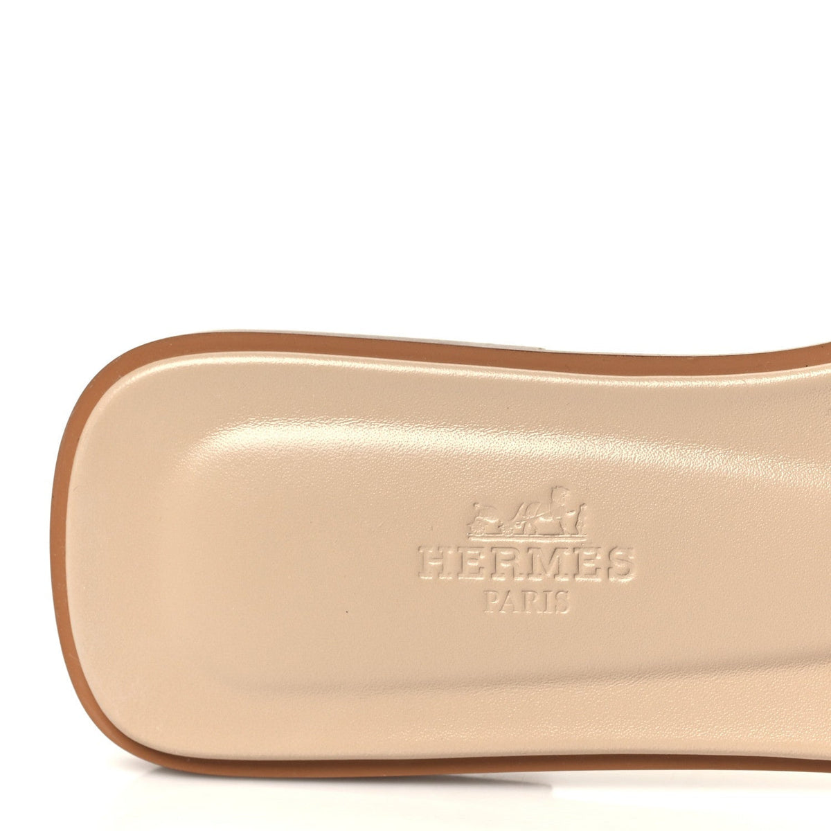 Hermes Box Calfskin Oran Women's Shoes