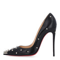 Christian Louboutin Calfskin Women's Degraspike 120 Pumps 40 Black