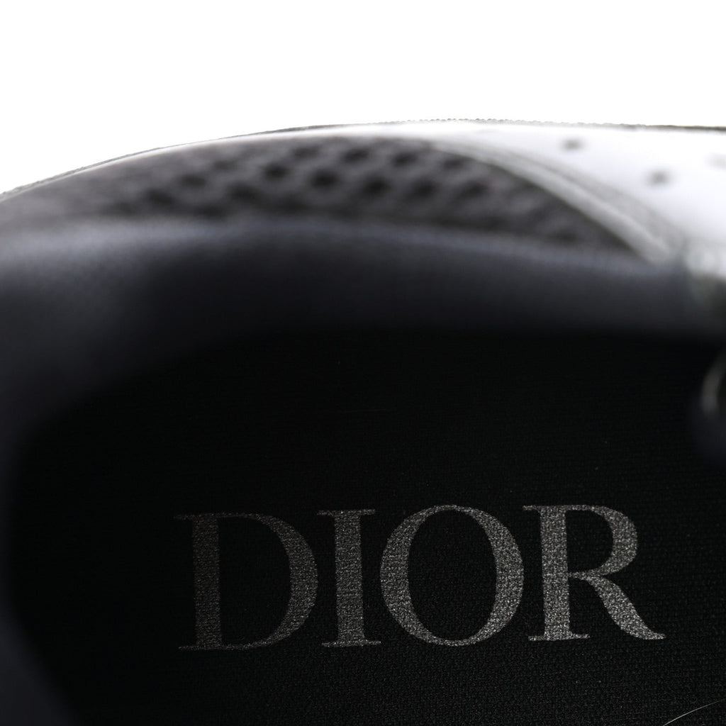 Christian Dior Technical Mesh Calfskin Men's B22 Sneakers 40 Black