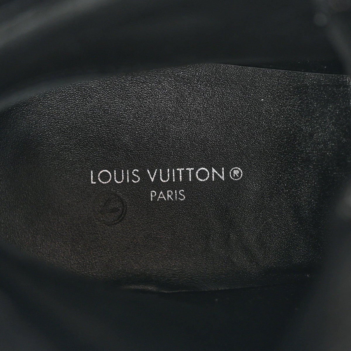 Louis Vuitton Suede Calfskin Monogram Laureate Platform Desert Boots Black