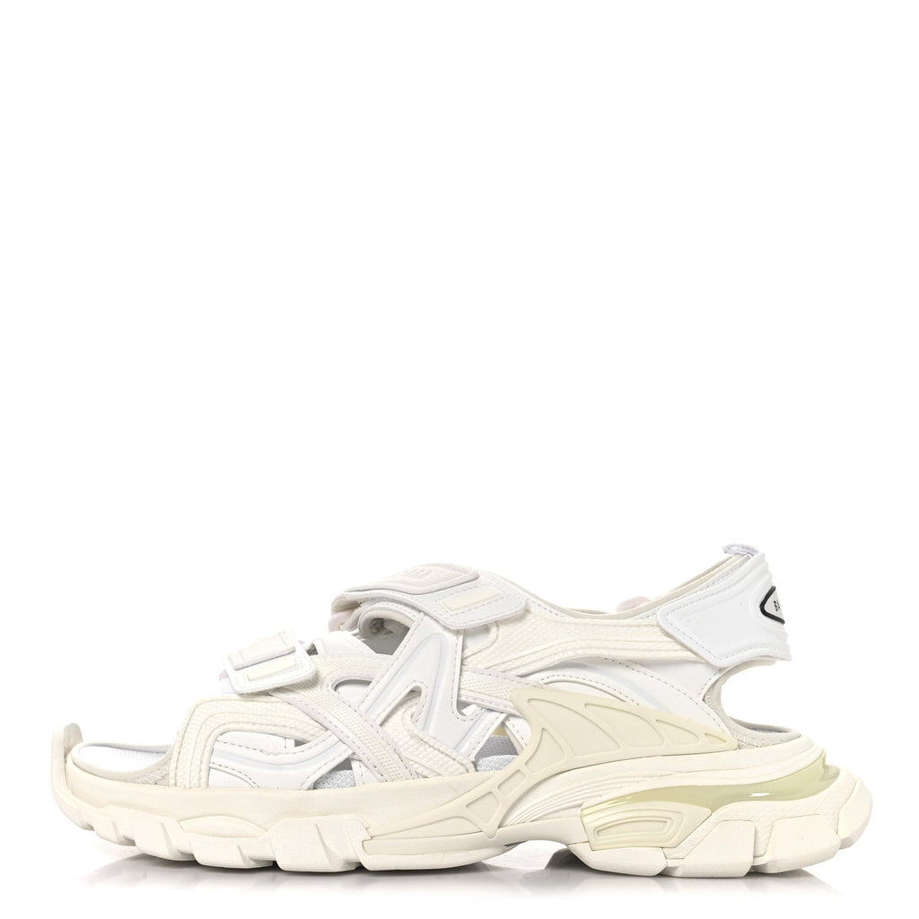 Balenciaga Neoprene Rubber Women's Track Sandals 41 White