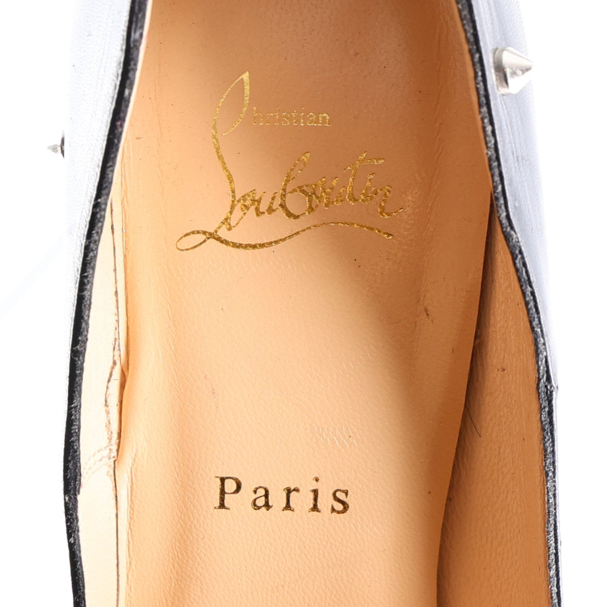 Christian Louboutin Calfskin Women's Degraspike 120 Pumps 40 Black