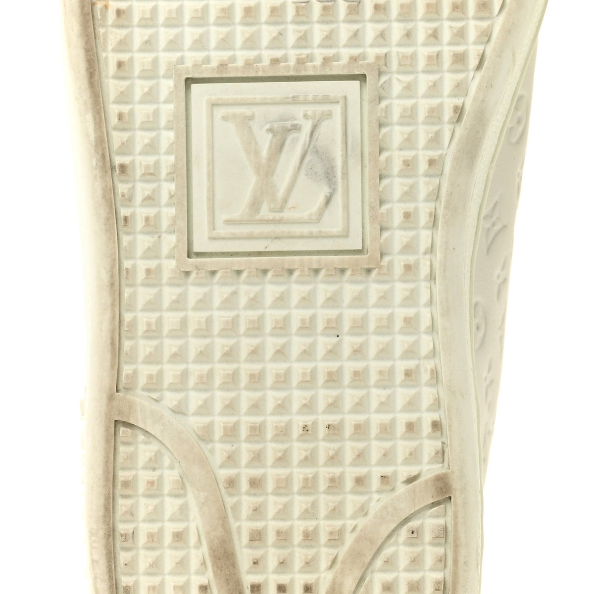 Louis Vuitton Calfskin Women's Front Row Sneakers 36 White