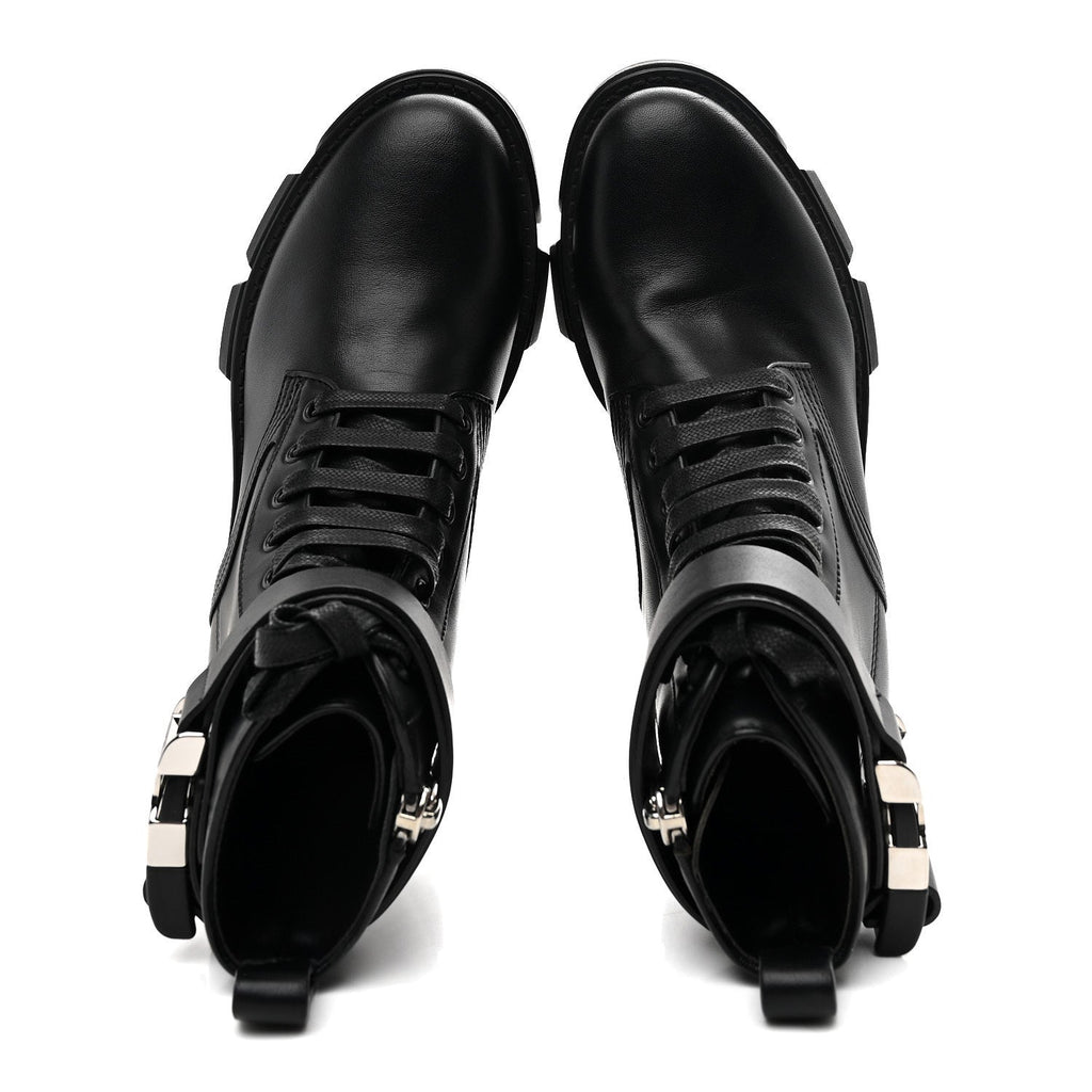 Givenchy Calfskin Women's Combat Boots 36 Black
