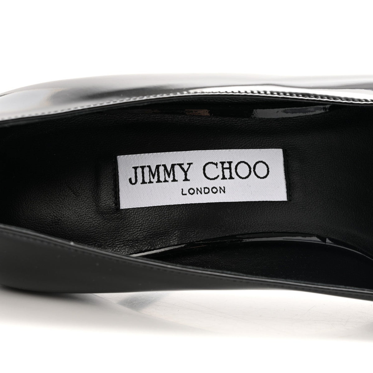Jimmy Choo Patent Women's Orb 95 Pumps 39.5 Black