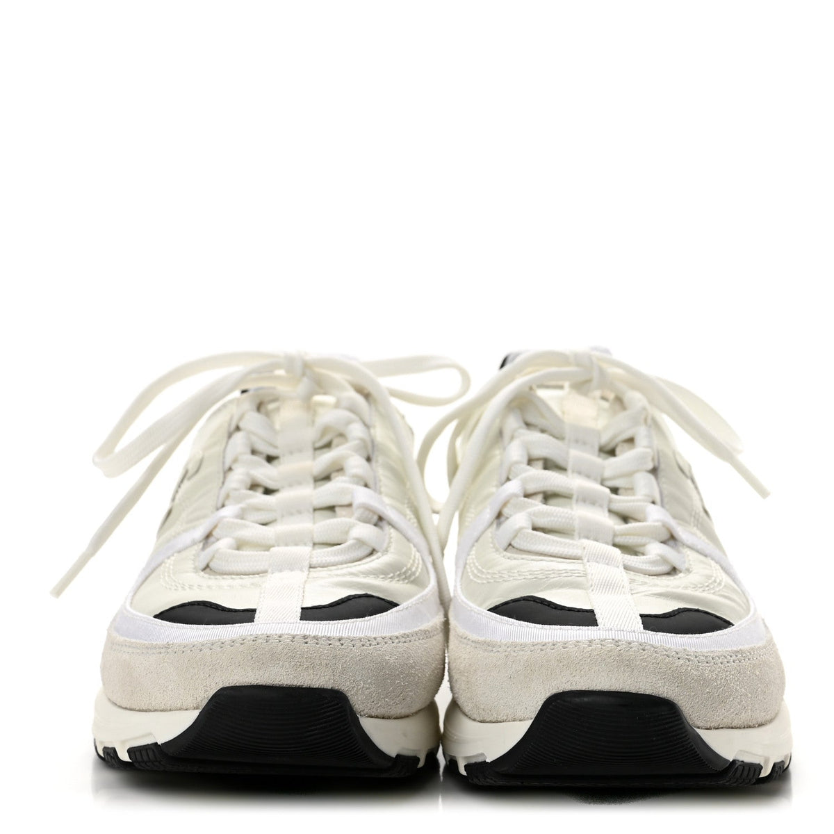 Chanel Calfskin Suede CC Women's Sneakers