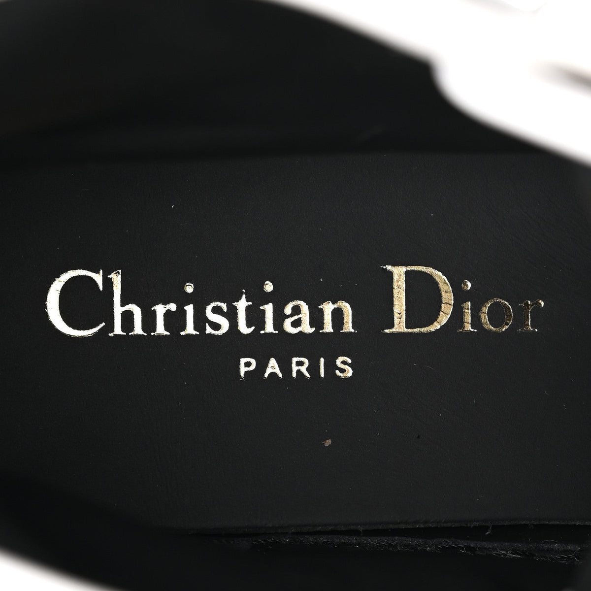 Christian Dior Calfskin Technical Fabric Women's D-Rise 35mm Boots 38 Black