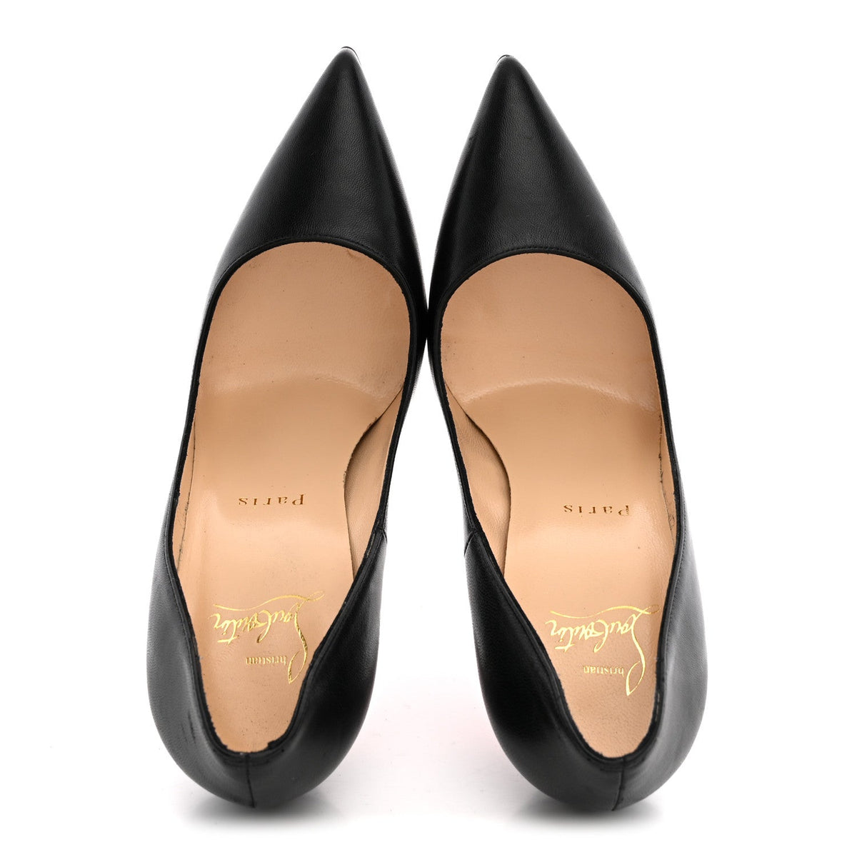 Christian Louboutin Shiny Nappa Women's So Kate 120 Pumps 36 Black