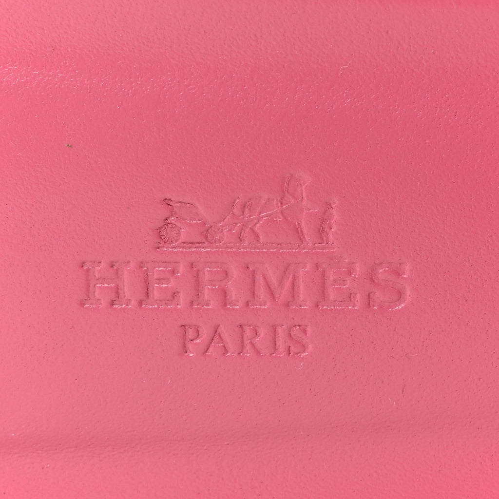 Hermès Suede Goatskin Oran Women's Sandals Rose Porcelaine