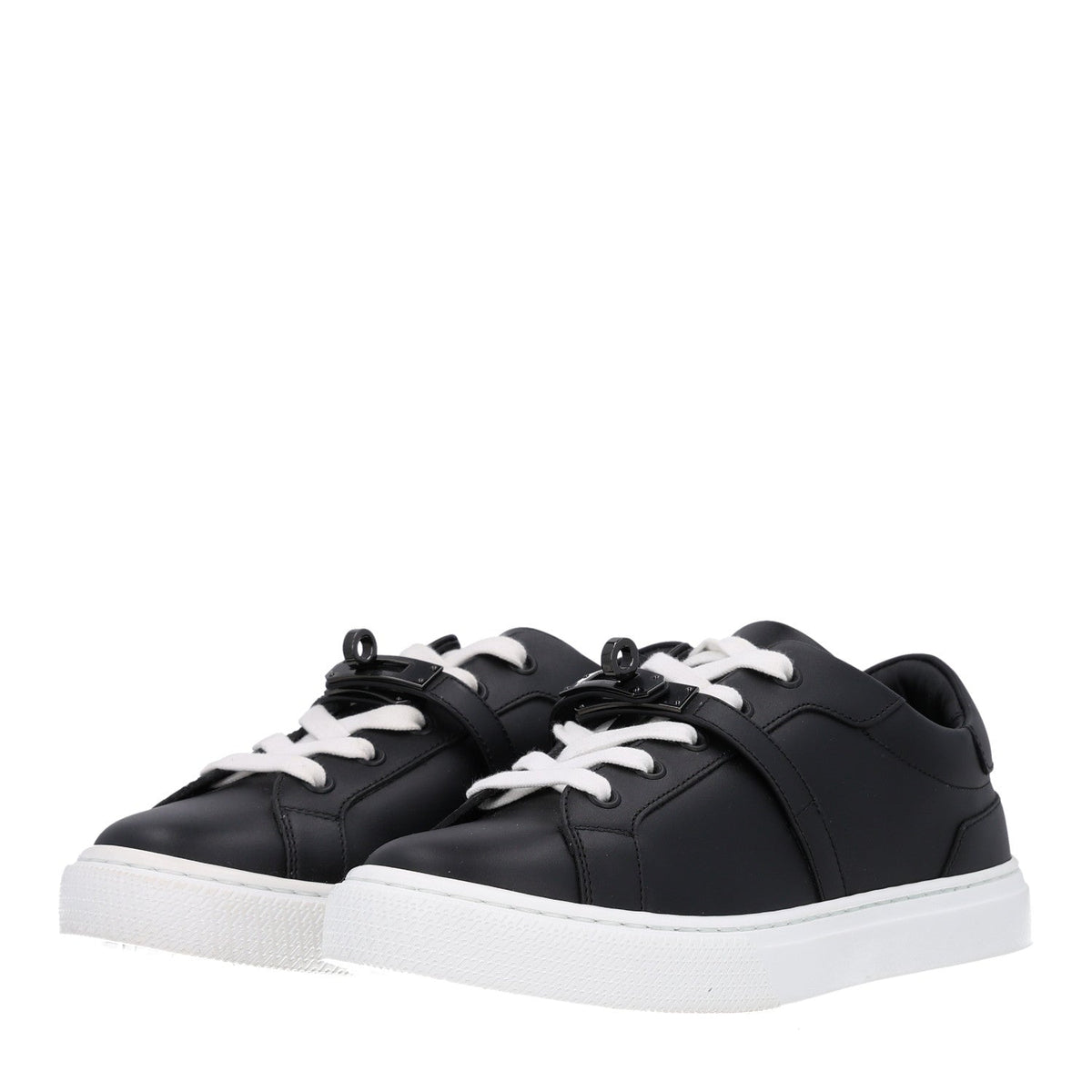 Hermès Calfskin Women's Day Sneakers 37 Black