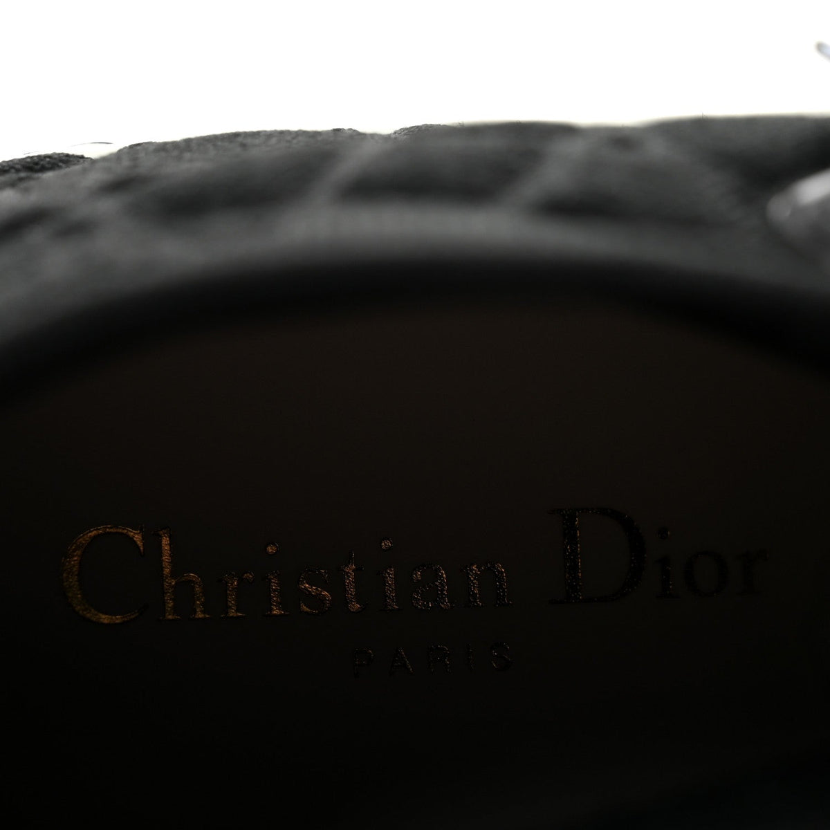 Christian Dior Technical Mesh Women's Walk'n Dior High Top Sneakers 38.5 Black