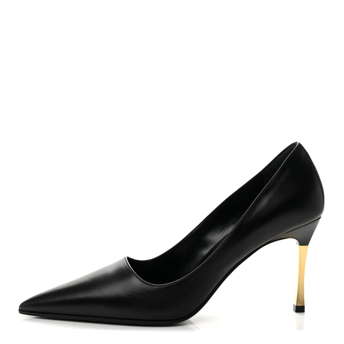 Calfskin Bombshell Pumps Black