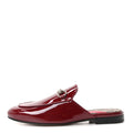 Gucci Patent Women's Princetown Slippers 36 Rosso Ancora