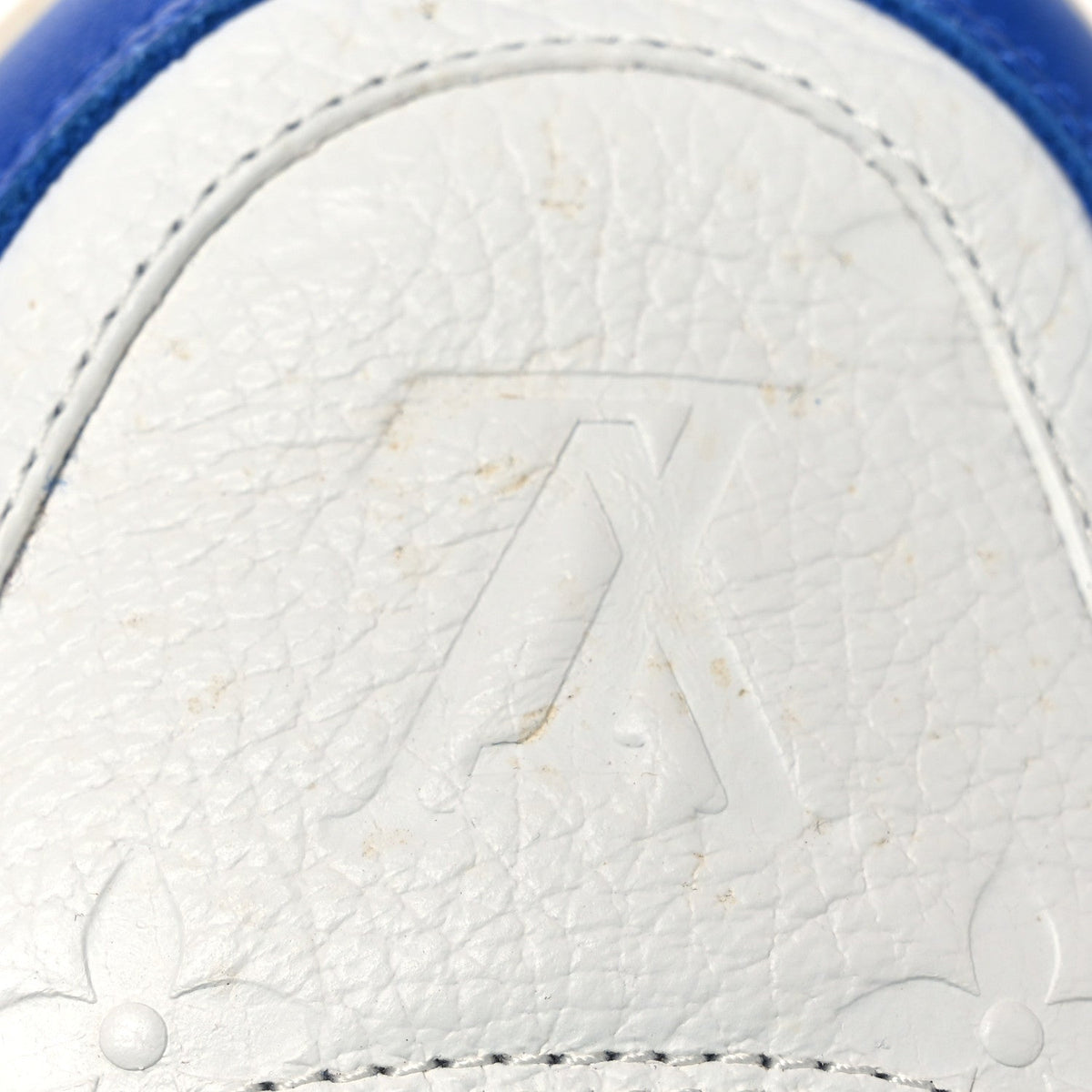 Louis Vuitton Calfskin Men's LV Trainer Sneakers 8.5 Blue