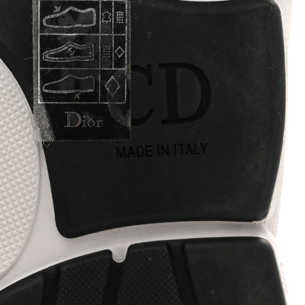 Christian Dior Mesh Calfskin Women's B22 Sneakers 40 Red