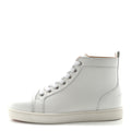 Calfskin Louis Flat Sneakers White