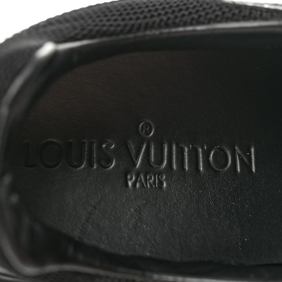 Louis Vuitton Calfskin Women's Run Away Sneakers 36 Black