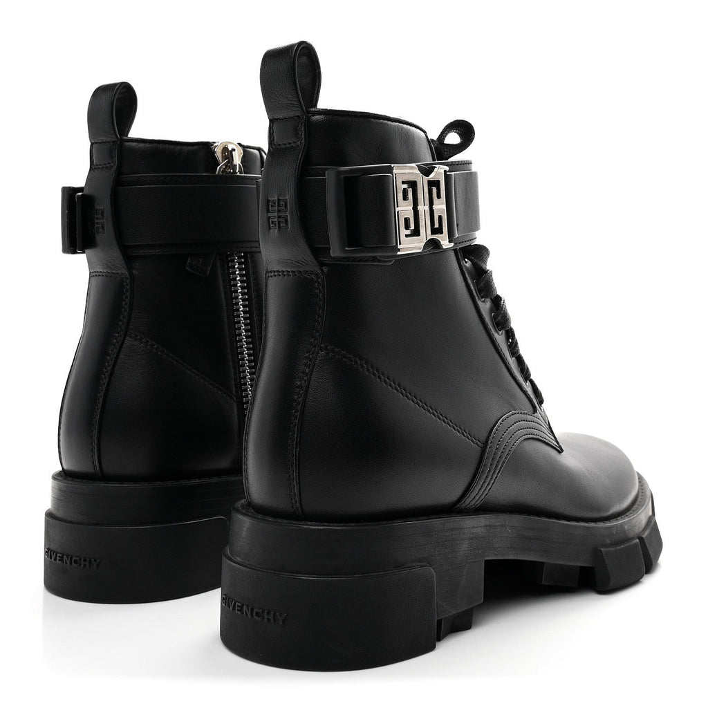 Givenchy Calfskin Women's Combat Boots 36 Black