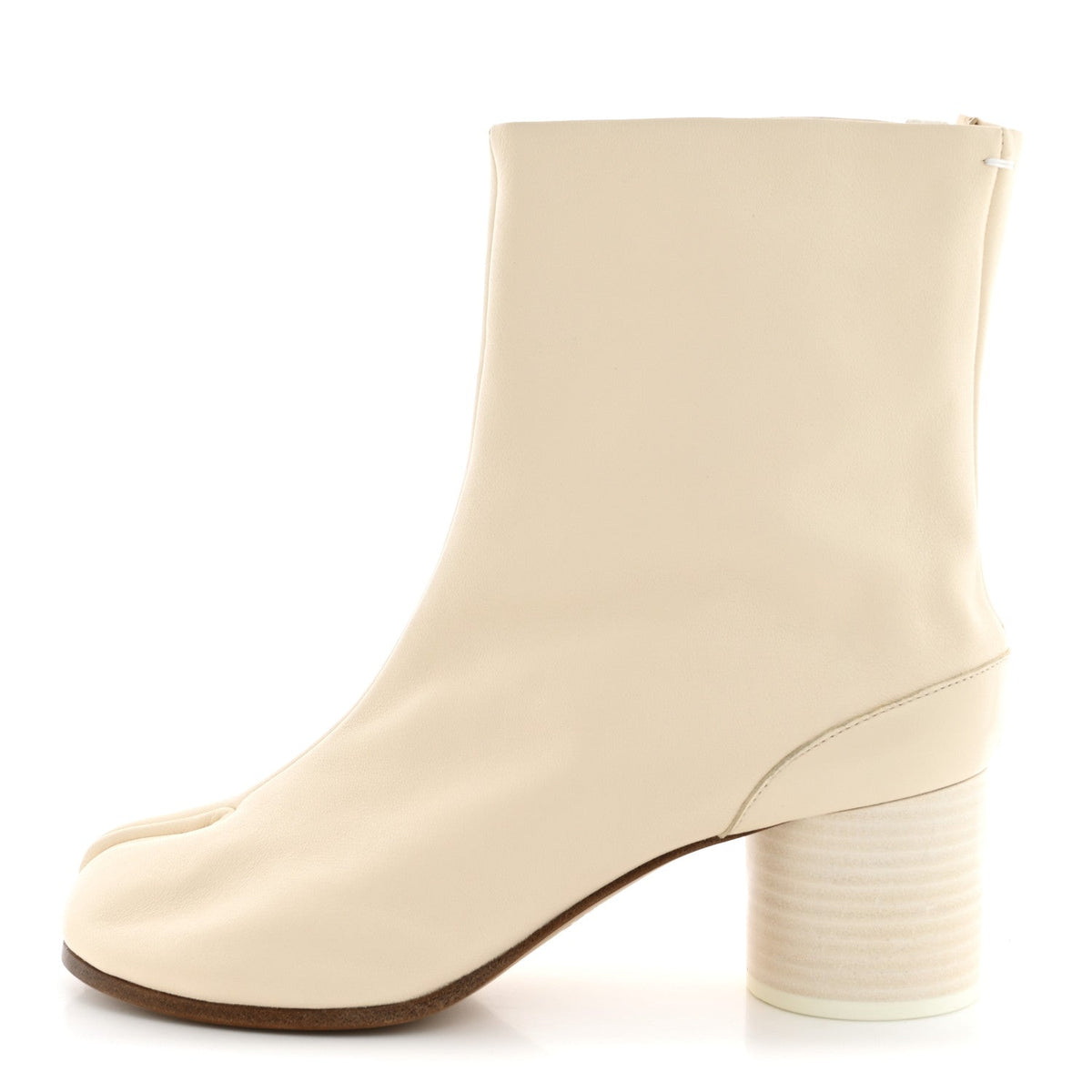 Maison Margiela Nappa Women's Tabi Ankle Boots 40 White