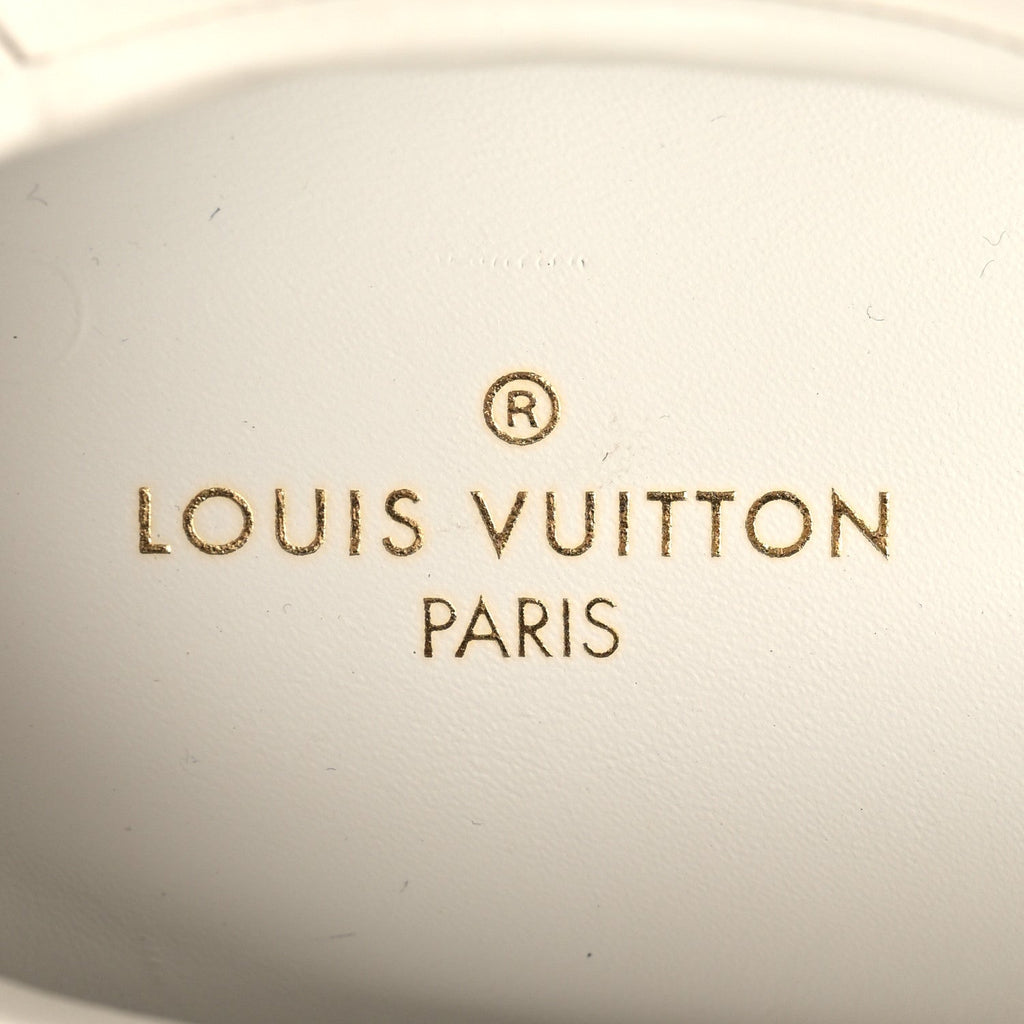 Louis Vuitton Calfskin Women's Front Row Sneakers 36.5 White