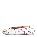 Maison Margielacoated Canvas Confetti Printed Tabi New Ballerina Flats