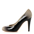 Chanel Patent Ombre Women's Pumps 40 Beige Black