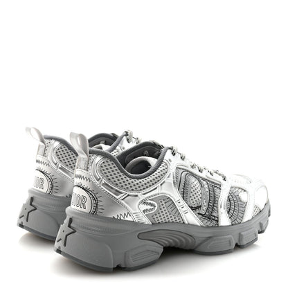Christian Dior Technical Mesh Women's Dior Chrono Sneakers 38 Silver