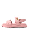 Christian Dior Lambskin Women's Dioract Sandals 39.5 Pink