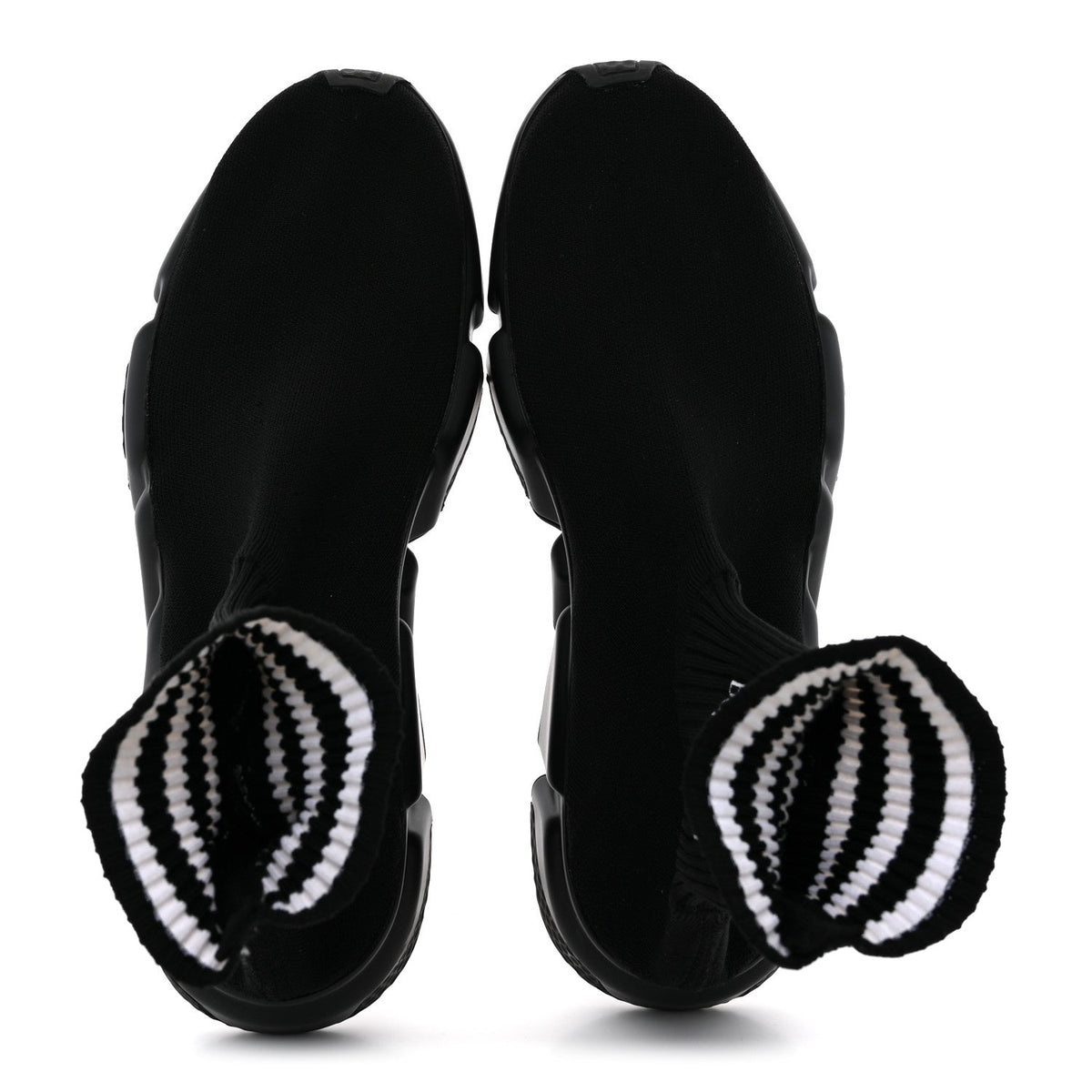 Balenciaga Neoprene Knit Men's X Adidas Speed 3.0 Sneakers 44 Black