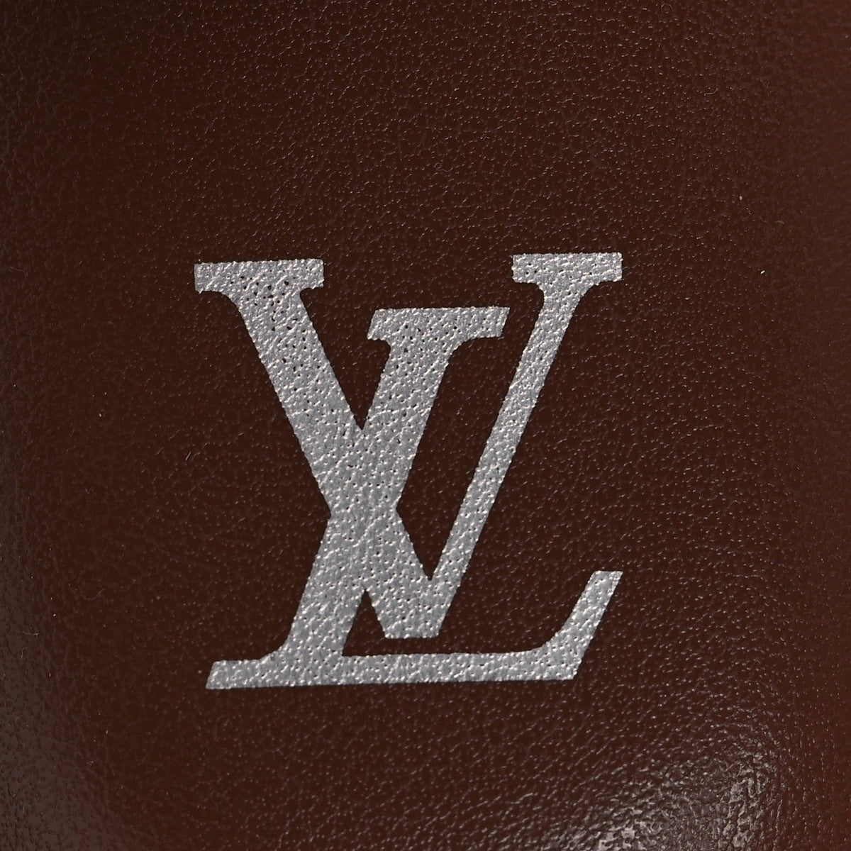 Louis Vuitton Mixed Materials Men's LV Script Trainer Mules 6 Brown Pink